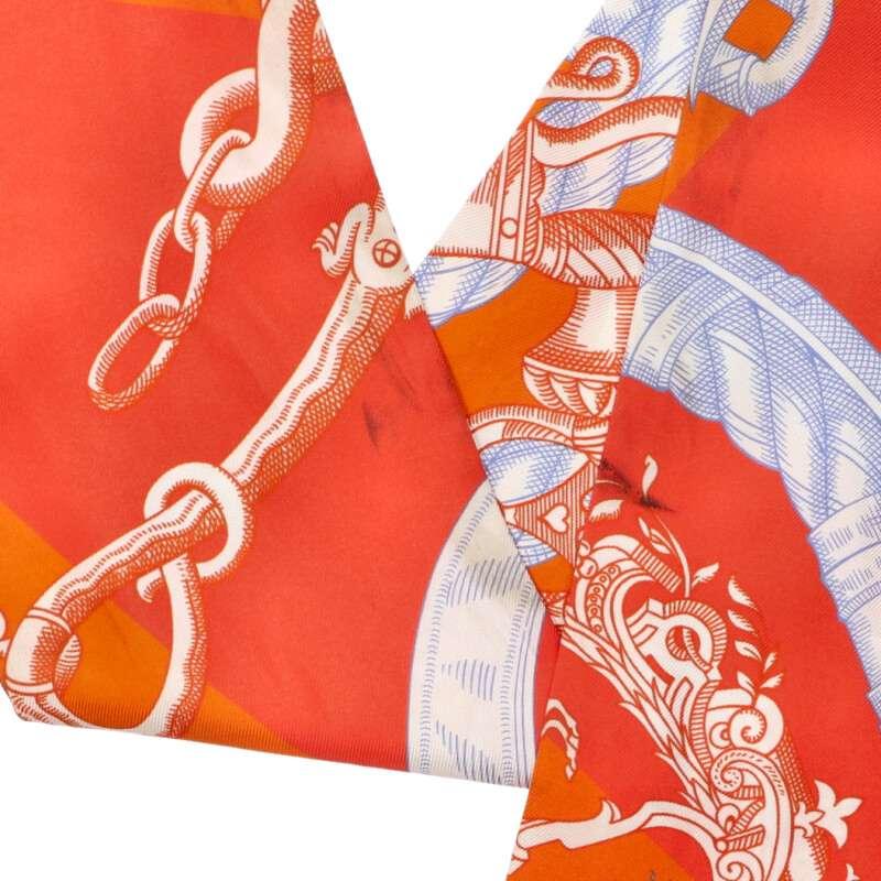 HERMES（エルメス） スカーフ マキシツイリー Della Cavalleria シルク