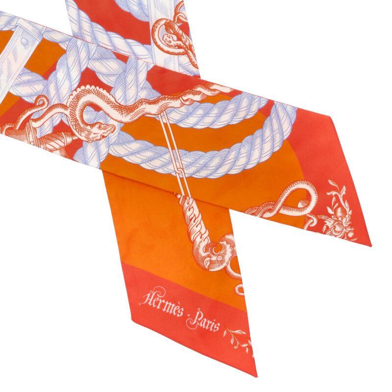 HERMES（エルメス） スカーフ マキシツイリー Della Cavalleria シルク