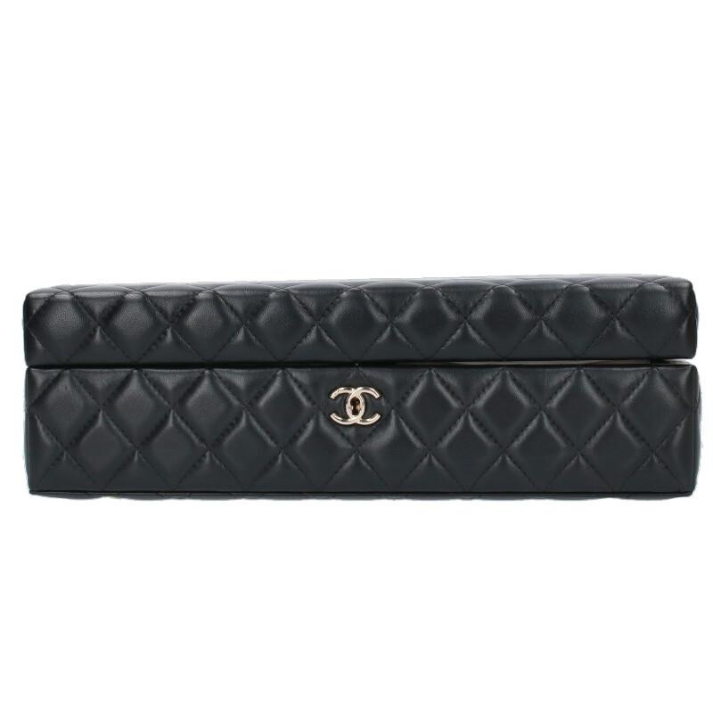 シャネル   Sets of 4 Minis Bags ミニバッグインキルティングレザケース 中古 GZ14 CHANEL（シャネル） Sets of 4 Minis Bags ミニバッグインキルティング
