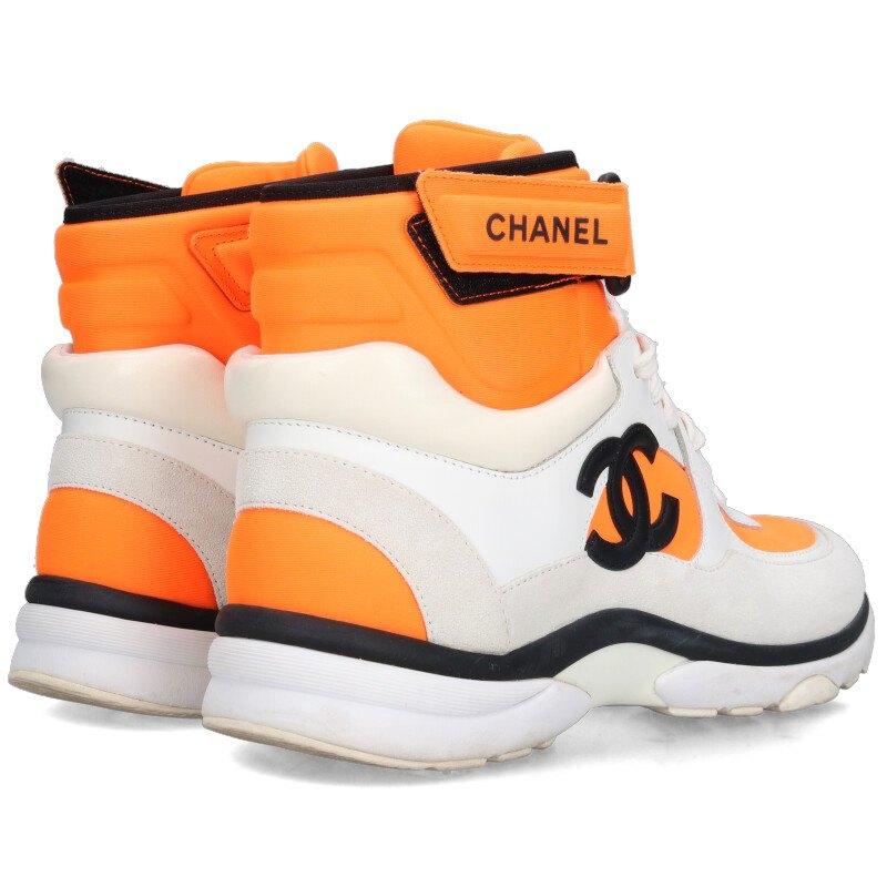 CHANEL シャネル サイズ:38 G33728 ココマークハイカット CHANEL シャネル サイズ:38 G33728 ココマークハイカット