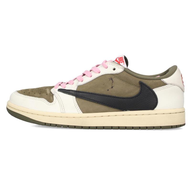 ◇未使用 ナイキ×トラヴィススコット エアジョーダン1 ローオージー 26.5◇ NIKE（ナイキ） スニーカー トラヴィススコット 26cm WMNS AIR JORDAN