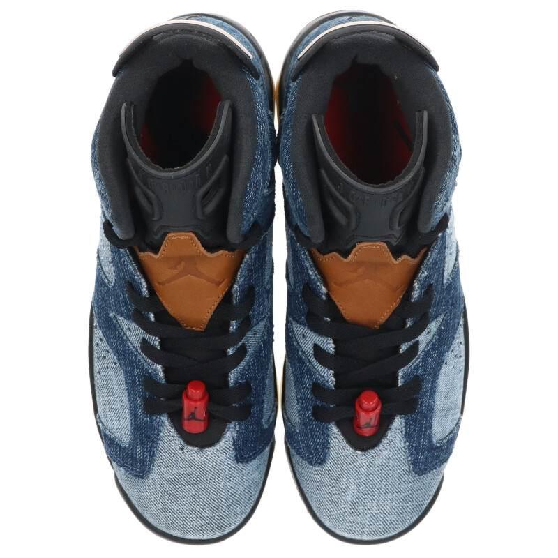 NIKE（ナイキ） 24cm AIR JORDAN 6 GS WASHED DENIM CV5489-401 エア 