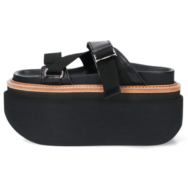 サカイ サイズ:37 厚底プラットフォームサンダル 中古 BS99 sacai（サカイ） サイズ:37 厚底プラットフォームサンダル 中古 BS99