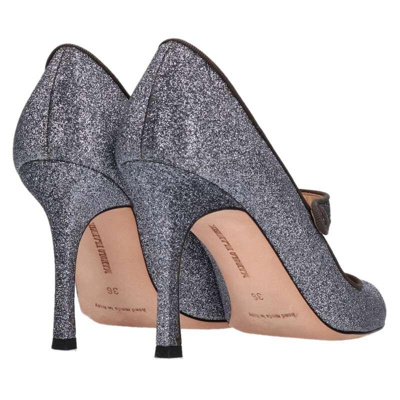 MANOLO BLAHNIK（マノロブラニク） サイズ:36 ラメグリッターヒール