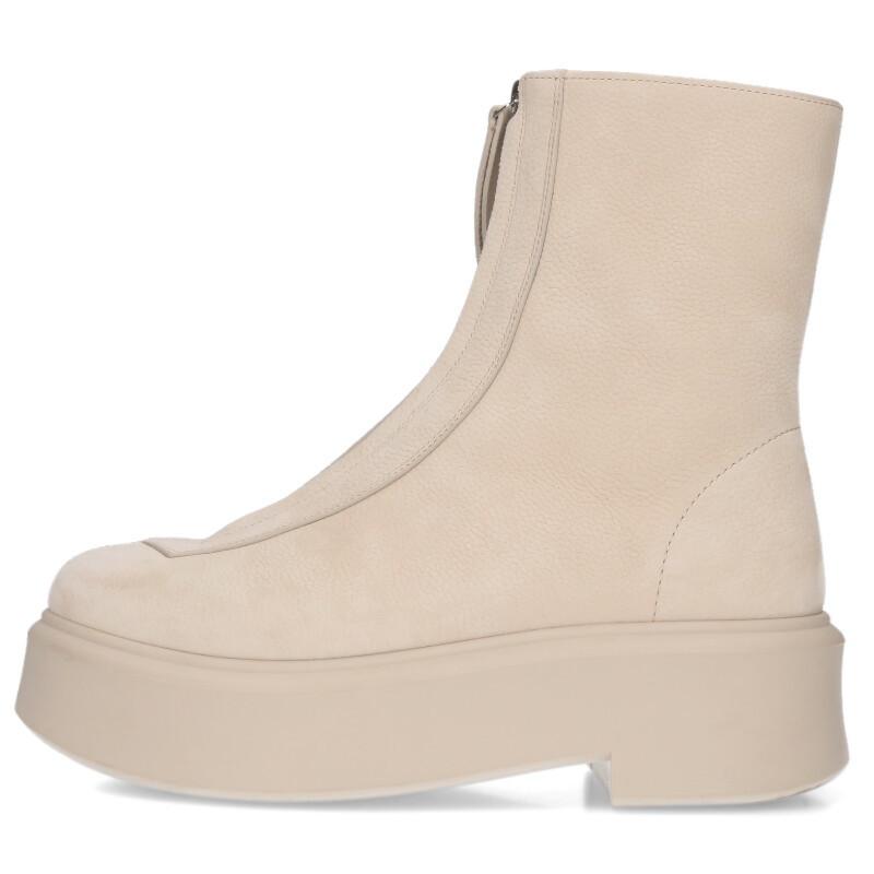 THE ROWザロウ　ZIPPED BOOT 37 THE ROW（ザ ロウ） サイズ:37 ZIPPED BOOT I フロントジップヌバック