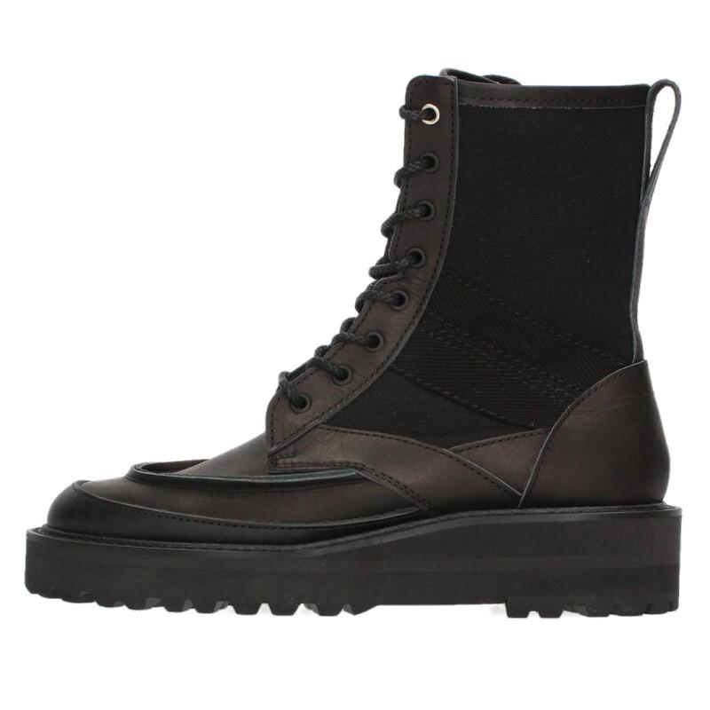 Y's（ワイズ） サイズ:5 COTTON DUCK LEATHER COMBINATION MILITARY