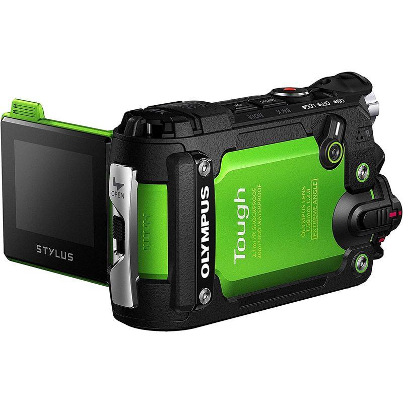 【売り切りお値下げ】 OLYMPUS アクションカメラ STYLUS TG-Tracker グリーン 防水性能30m 耐衝撃2.1m 耐荷重100kgf 防塵 耐 【G1112467537】(40106円)