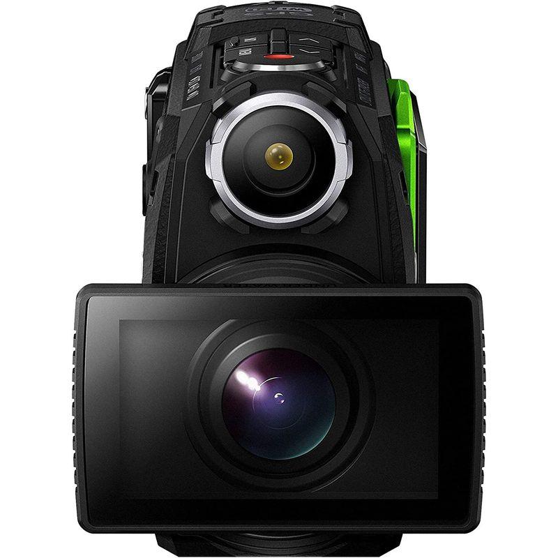 【売り切りお値下げ】 OLYMPUS アクションカメラ STYLUS TG-Tracker グリーン 防水性能30m 耐衝撃2.1m 耐荷重100kgf 防塵 耐 【G1112467537】(40106円)