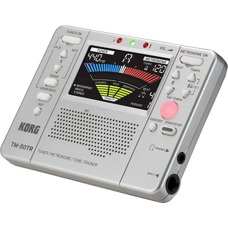 注目の福袋をピックアップ!KORG 管弦楽器トレーナー チューナー シルバー メトロノーム TM-50TR-SL メトロノーム メトロノーム 電子メトロノーム デジタルメトロノーム ミニメトロノーム 楽器メトロノーム クリップ式 M50 高精度 操作簡単 楽器練習 音量調節 ポ