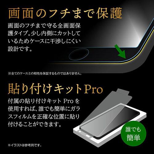 GOD GLASS iPhone SE (第3世代)/SE (第2世代)/8/7/6s/6 ガラスフィルム GOD GLASS 極龍神 堅守 全画面保護 マット・反射防止 GG-ISS22GDFM｜rinkobe｜04