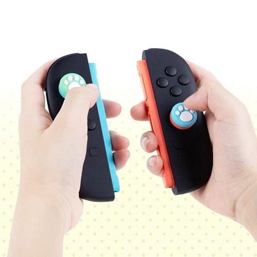 アンサー Switch2用 わんにゃんスティックカバー スティックボタンを