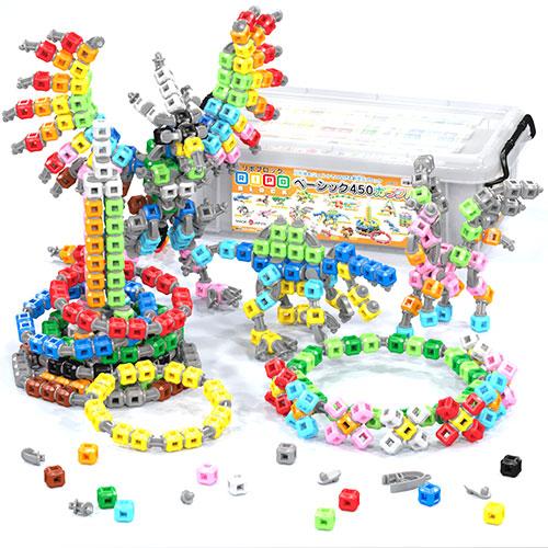 ミユキ精工 リポブロック ジョイントで繋げる新次元ブロック ベーシック450カラフル B450_1