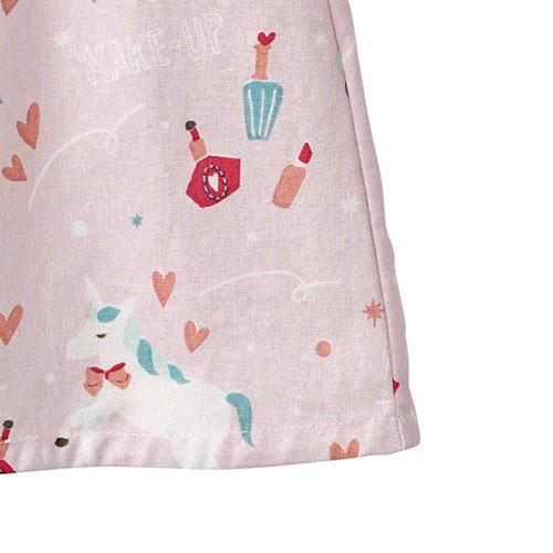 〔5枚セット〕 レップ キッズエプロン フリルユニコーン 幅広いシーンで活躍するドレスタイプ ラベンダー REP-579190X5の画像