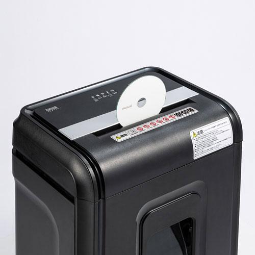 サンワサプライ 電動シュレッダー ミニクロスカット 60分連続細断 PSD-C6018