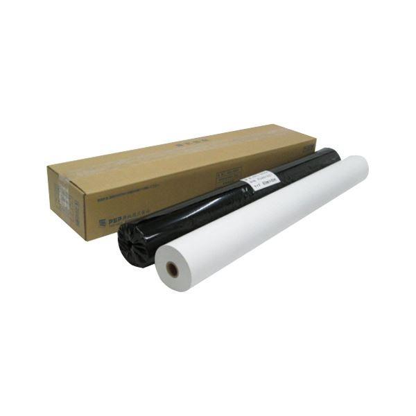 アジア原紙　感熱プロッタ用紙　ハイグレードタイプ　KRL-850H　白　黒　2本