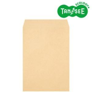 (まとめ)TANOSEE クラフト封筒 テープ付 85g 角2 〒枠なし 500枚入×3パック