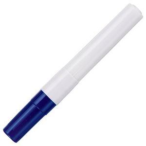 (まとめ) TANOSEE ノック式ホワイトボードマーカー専用カートリッジ 青 1本 〔×80セット〕