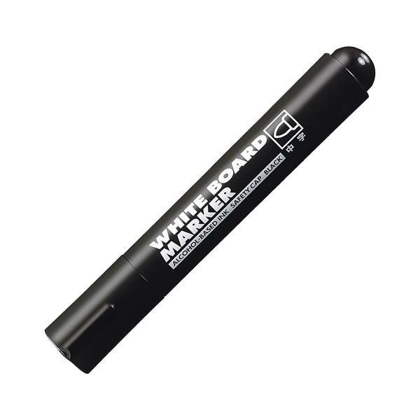 (まとめ) コクヨ ホワイトボード用マーカーペン 中字 黒 業務用パック PM-B102ND 1箱(10本) 〔×5セット〕