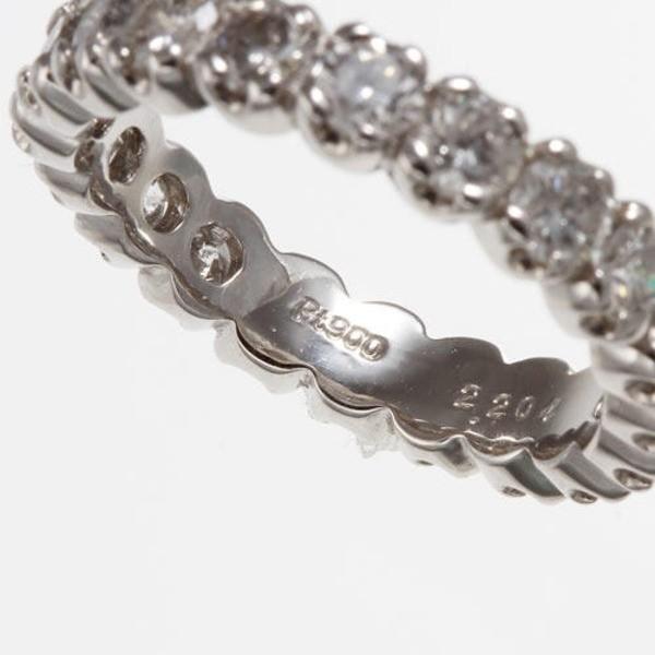 ★11時間以内発送★美品 Pt計2.0ctダイヤフルエタニティリング 指輪 13号 【GM2513206607】(90608円)