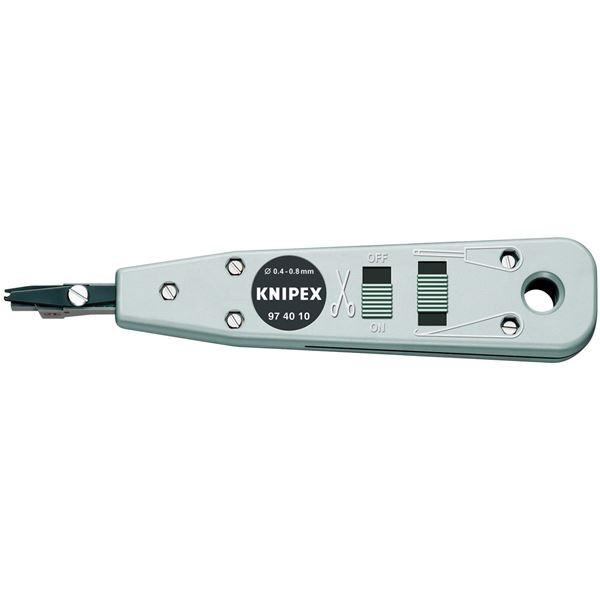 KNIPEX クニペックス 9740-10 LSA-PLUS端子用 インサートツール 工具 ツール DIY 作業工具 道具