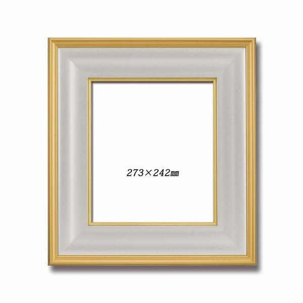 〔 金色紙額 高級色紙額 〕 輝く金フレームの色紙額 金色紙 マット付き 273×242mm ゴールド 額縁 額 フレーム