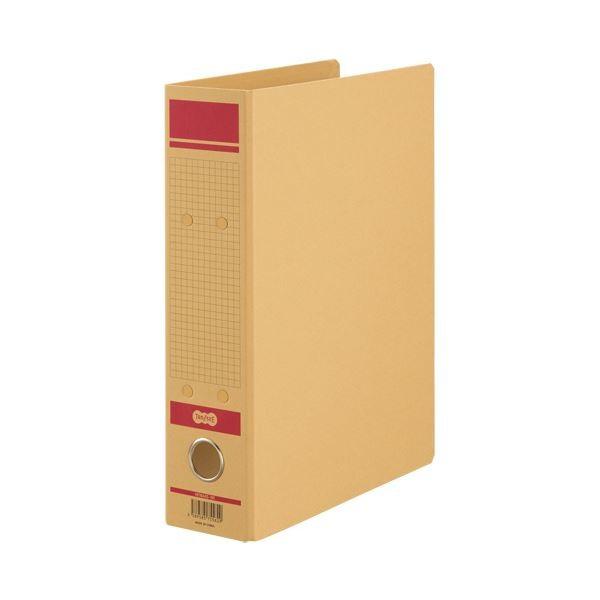 (まとめ)TANOSEE保存用ファイルN(片開き) A4タテ 500枚収容 50mmとじ 赤 1冊 〔×20セット〕