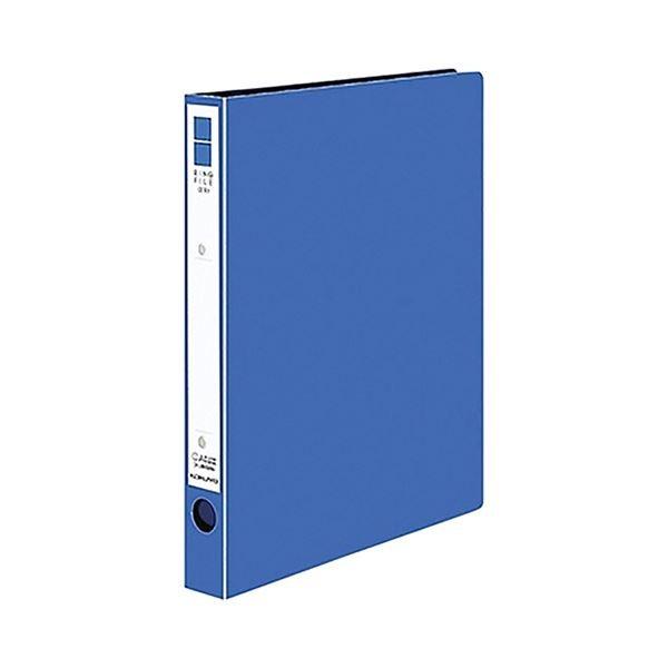 (まとめ)コクヨ リングファイル(ER・PP表紙)A4タテ 2穴 220枚収容 背幅39mm 青 フ-UR430NB 1冊 〔×20セット〕