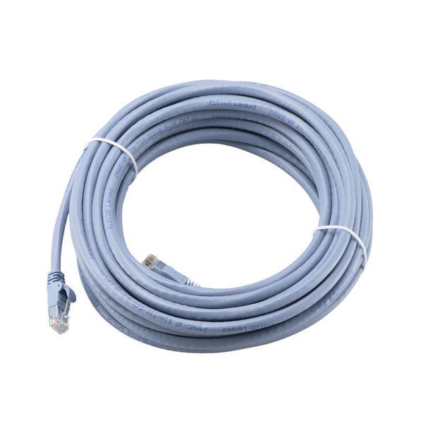 (まとめ)エレコム CAT6A対応GigabitLANケーブル ブルー 10m LD-GPA/BU10 1本〔×3セット〕_1
