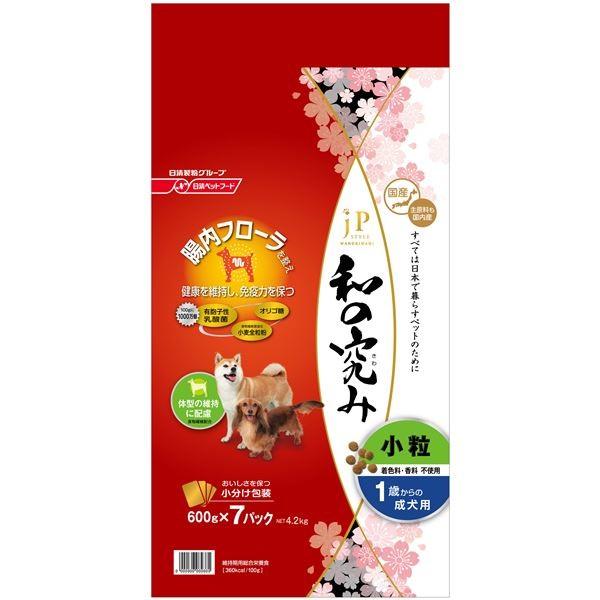 訳ありセール格安 まとめ ジェーピースタイル 和の究み 小粒 1歳からの成犬用 4 2kg 600g 7パック 3セット ペット用品 犬用フード 宅送 Testing Okayfones Com