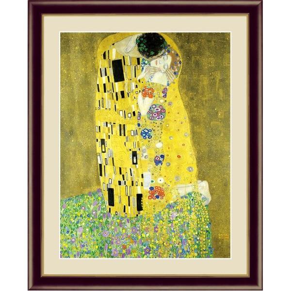 〔 グスタフ・クリムトの代表作 〕 F6号 接吻 クリムト展 ウィーンと日本 GUSTAV KLIMT グスタフ クリムト