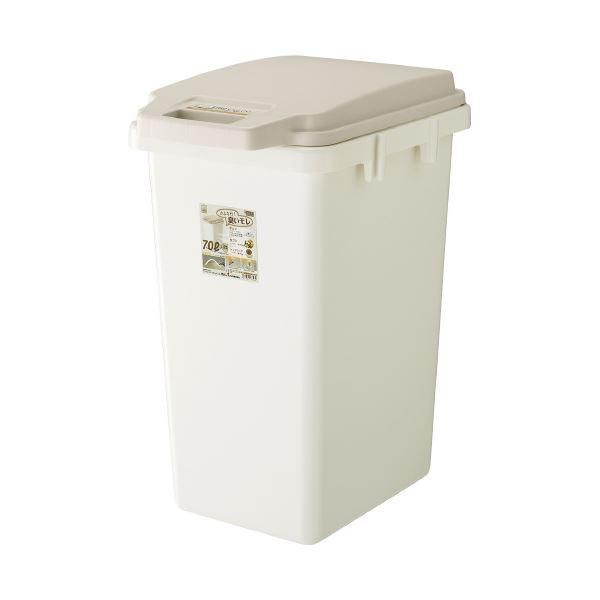 (まとめ)リス 防臭ワンハンドパッキンペール 70L(×2セット)