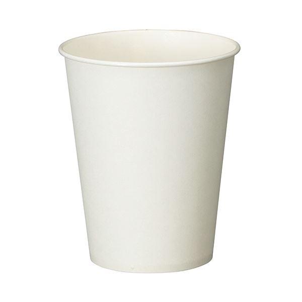 TANOSEE 紙コップ ホワイト275ml(9オンス)1セット(2500個：100個×25パック)