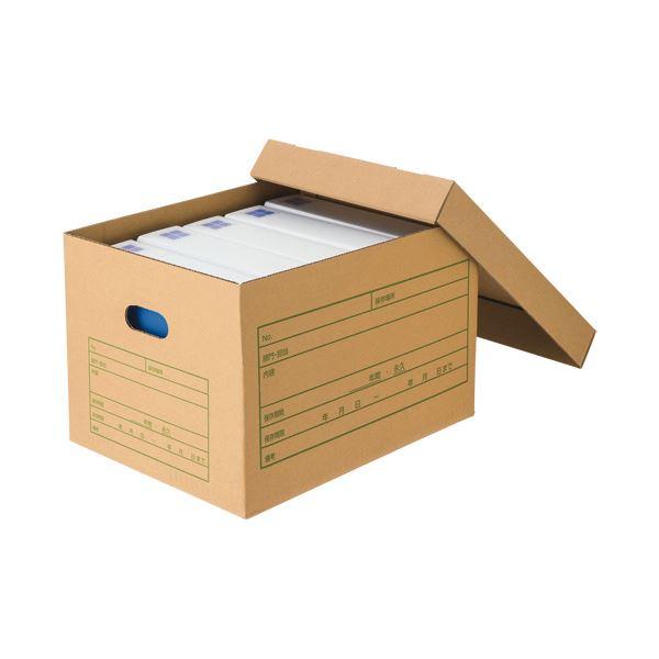 (まとめ)TANOSEE 文書保存箱(フタ式)A3用 1パック(6個)〔×2セット〕の画像