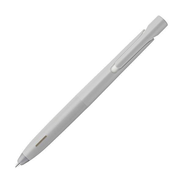 (まとめ)ゼブラ 油性ボールペン ブレン 0.7mm 黒(軸色：グレー)BA88-GR 1セット(10本)〔×5セット〕