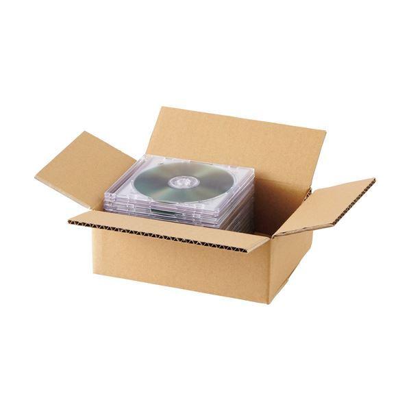 (まとめ)TANOSEE 無地ダンボール コンパクトタイプ 220×155×80mm 1パック(20枚) 〔×3セット〕