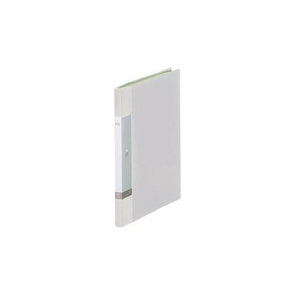 (まとめ)LIHITLAB クリヤーブック リクエスト20P G3201-0 白〔×30セット〕