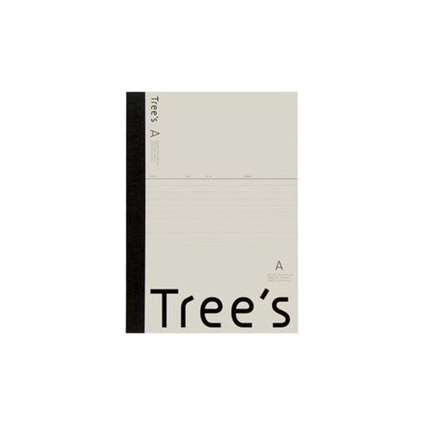 (まとめ)キョクトウ・アソシエイツ Trees B5 A罫 40枚 クリーム〔×30セット〕