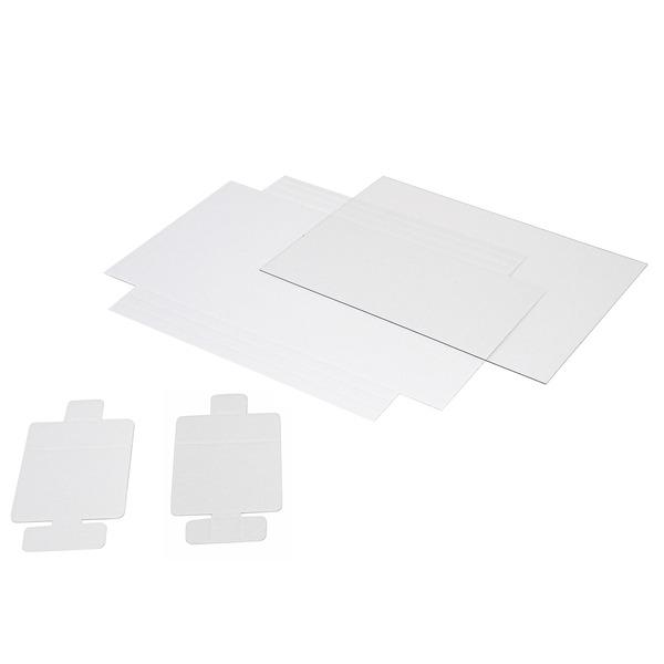 傾かないフィギュアケース フィギュアBOX(約250×188×奥行97ｍｍ) ホワイト 組立式｜rinkobe｜04