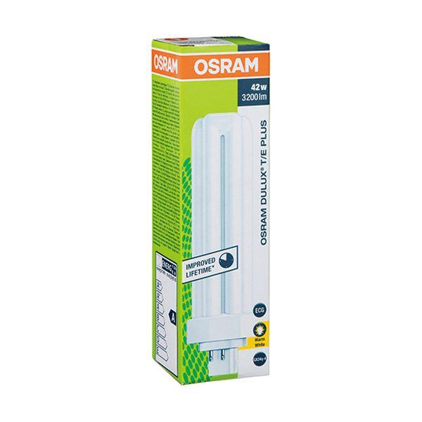 オスラム コンパクト形蛍光ランプ42W形 電球色 DULUX T/E PLUS 42W/830 1セット(10個)_1