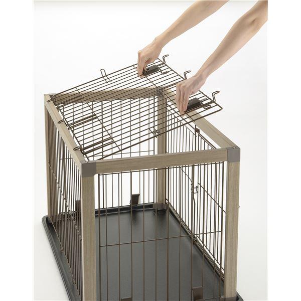 アルミフレームペットサークル 90-60 屋根面 (ペット住関連用品/ケイジ・サークル)_2