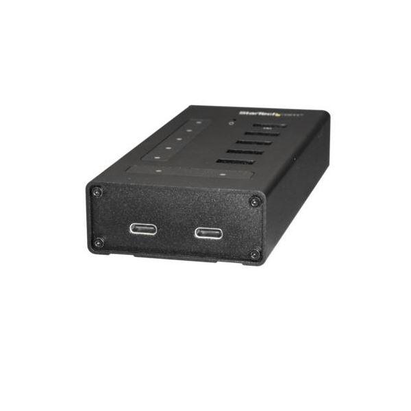 StarTech.com USB Type-Cコネクタ搭載7ポートUSBハブ 金属ケース USB-A×5口/C×2口 産業用 ブラックHB30C5A2CST 1個