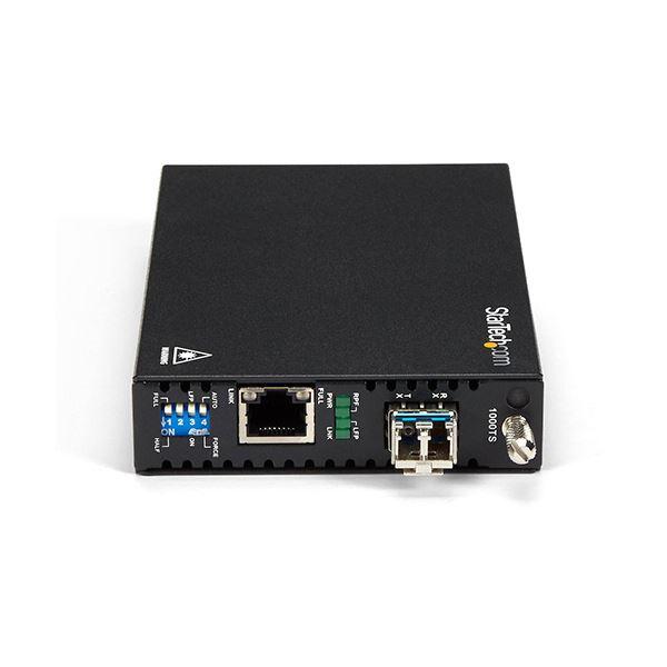 StarTech.com ギガビットイーサネット対応光メディアコンバータ ET91000SM20 1台_1
