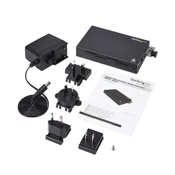 StarTech.com ギガビットイーサネット対応光メディアコンバータ ET91000SM20 1台_4