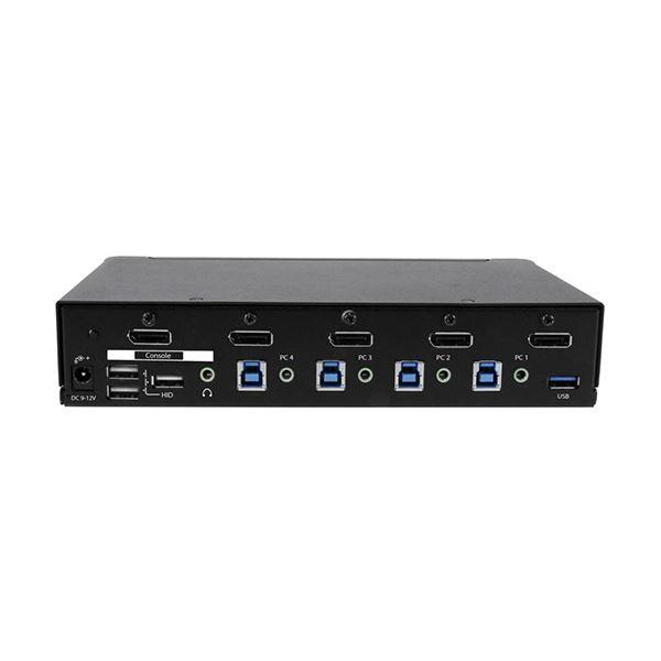 StarTech.com 4ポートDisplayPort対応 KVMスイッチ SV431DPU3A2 1台_1