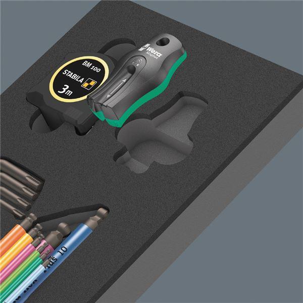 WERA ヴェラ 20点組 L型 Hex-Plus 六角棒 トルクスレンチ メジャー マグネタイザー セット フォームインサート付 150140 工具_2