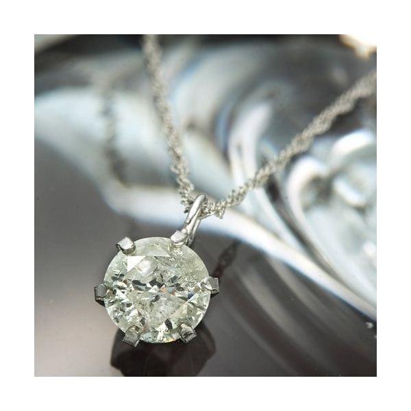 純プラチナ ダイヤ0.5ct ペンダント/ネックレス