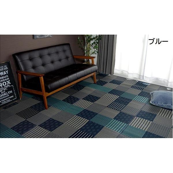 全ての 純国産 日本製 い草花ござカーペット ブルー 本間8畳 約3 3cm Ds 7747 綺麗 かわいい 凛神戸 りんこうべ 通販 Yahoo ショッピング 人気ブランド Cafeduberry Com