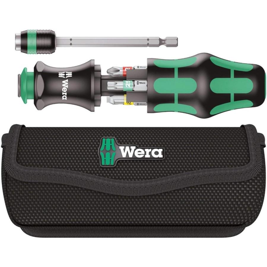Wera クラフトフォーム コンパクト KK20 ビット内蔵差替式ドライバー7 