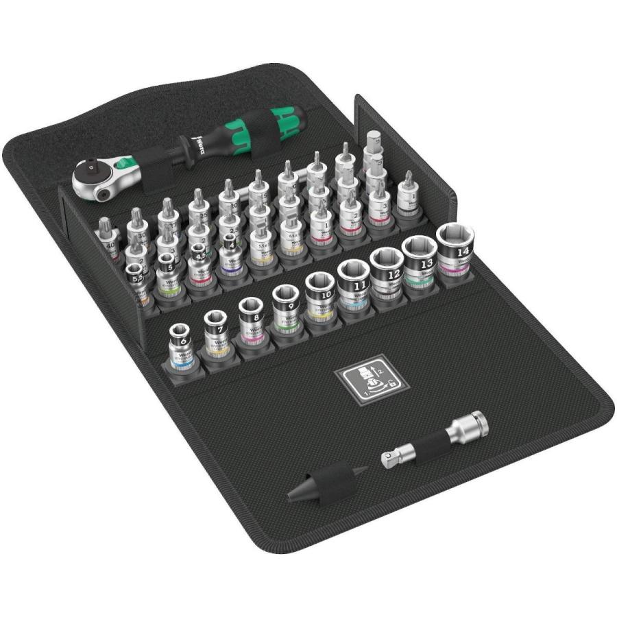 Wera 8100SA All-in 4サイクロップラチェットセット 42ピース Zyklop 05003755001