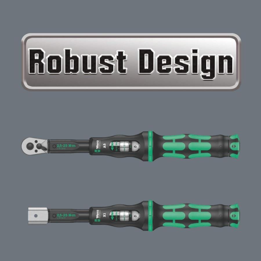 Wera 差換式トルクレンチ 40-200Nm 05075654001 Click-Torque X4 
